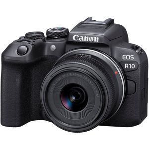 Resigilat: Canon EOS R10 Aparat Foto Mirrorless Kit cu Obiectiv RF-S 18-45mm IS STM - RS125065600-1