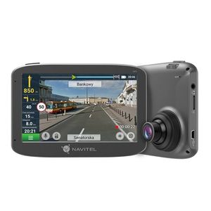 Navitel RE5 DUAL Camera Auto DVR cu Navigatie GPS Filmare FullHD 140° Ecran  5'' TFT Tactil