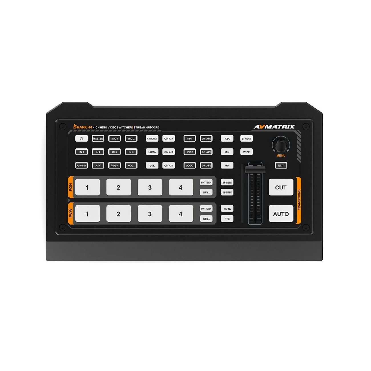 Avmatrix Shark H4 Video Switcher 4 Canale HDMI