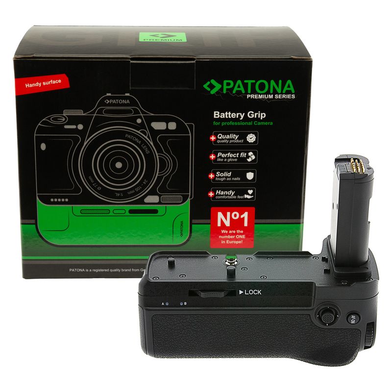 PATONA-Premium-Grip-cu-Telecomanda-pentru-Nikon-Z6II-Z7II-pentru-2-EN--EL15c-cu-USB-C--3-