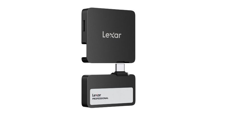 Lexar Professional Go SL400S SSD Portabil 1TB USB3.2 Gen2 cu Hub