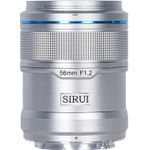 Sirui-56mm-F1.2-Obiectiv-Foto-Mirrorless-Montura-X-Argintiu