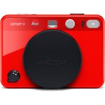 LeicaSOFORT2CameraFotoInstantRosu