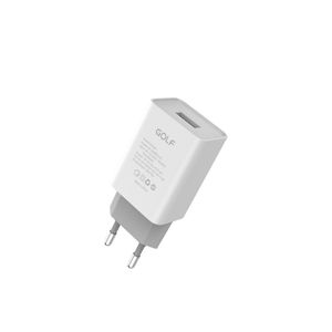 Golf Alimentator Incarcator Retea USB 3 tip A QC 20W Alb