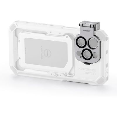 Tilta Khronos M Series Mount Lens Adaptor pentru iPhone - Titanium White
