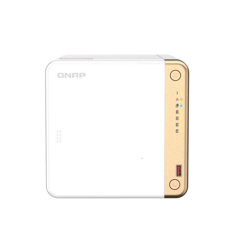 QNAPTS462NetworkAttachedStoragecuProcesorIntelCeleronN450529GHz4Bay4GBDDR4Port25GbE