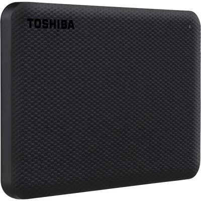 Toshiba Canvio Advance Hard Disk Extern 2.5" 2 TB USB 3.0 Negru