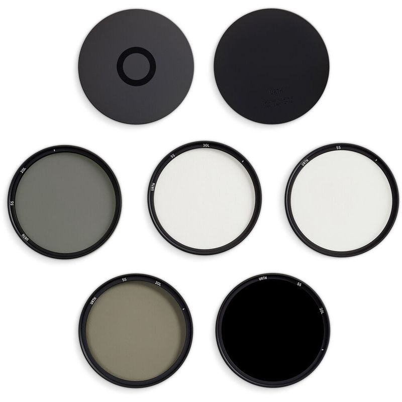 UrthFiltruMagneticEssentialKitUVCPLND8ND1000Plus55mm