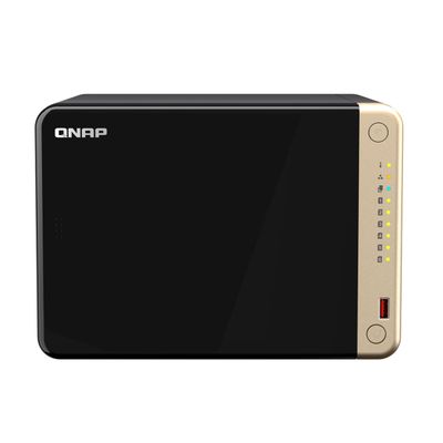 Qnap TS-664-8G Network Attached Storage cu Procesor Intel Celeron N5095 Quad-core 2.8GHz 6-Bay