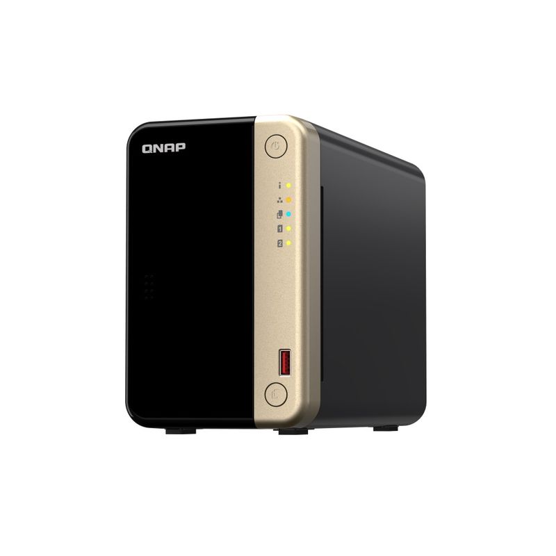 Qnap-TS-264-Network-Attached-Storage-cu-Procesor-Intel-Celeron-N5095-2.9Ghz-2-Bay-8GB-DDR4-1-Port-2.5G-2-Porturi-USB