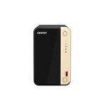 QnapTS264NetworkAttachedStoragecuProcesorIntelCeleronN509529Ghz2Bay8GBDDR41Port25G2PorturiUSB