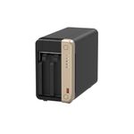 QnapTS264NetworkAttachedStoragecuProcesorIntelCeleronN509529Ghz2Bay8GBDDR41Port25G2PorturiUSB
