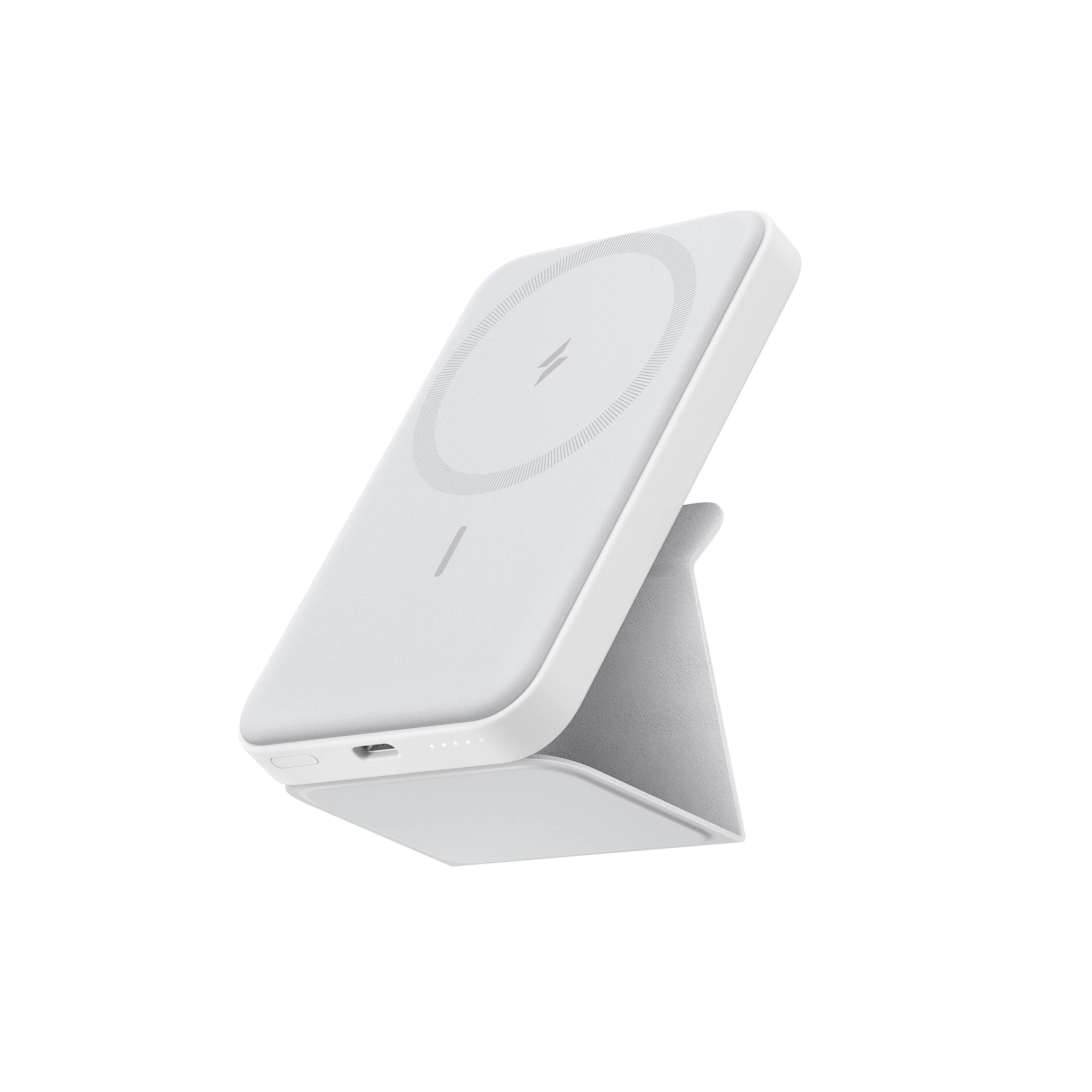 cablu anker Resigilat: Anker MagGo 622 Acumulator Extern Magnetic Wireless 5000 mAh USB-C pentru iPhone 12/13, Alb - RS125069311-1