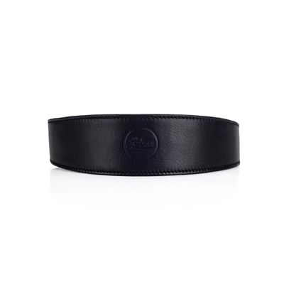 Leica Curea Lata de Piele Neagra