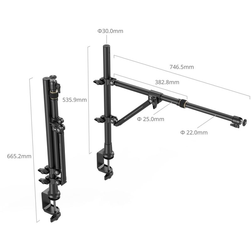 Smallrig-4304-Brat-Articulat-de-Birou-pentru-Fotografie-sau-Desktop-Overhead-Photography-Streaming-Live.2