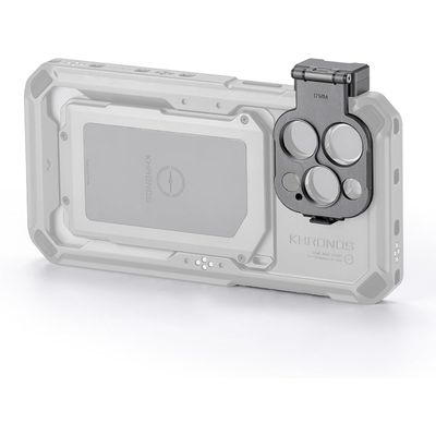 Tilta Khronos T Series Mount Lens Adaptor pentru iPhone - Space Gray