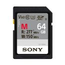 Sony SF-M64 Card SDXC 64GB UHS-II Class10 U3 R277/W150