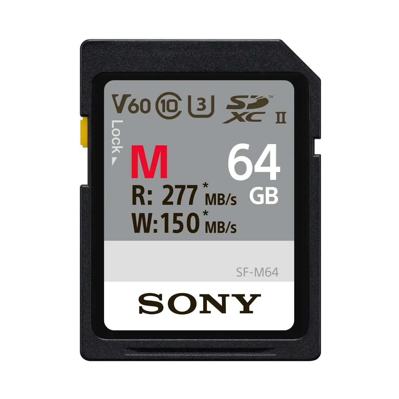 Sony SF-M64 Card SDXC 64GB UHS-II Class10 U3 R277/W150