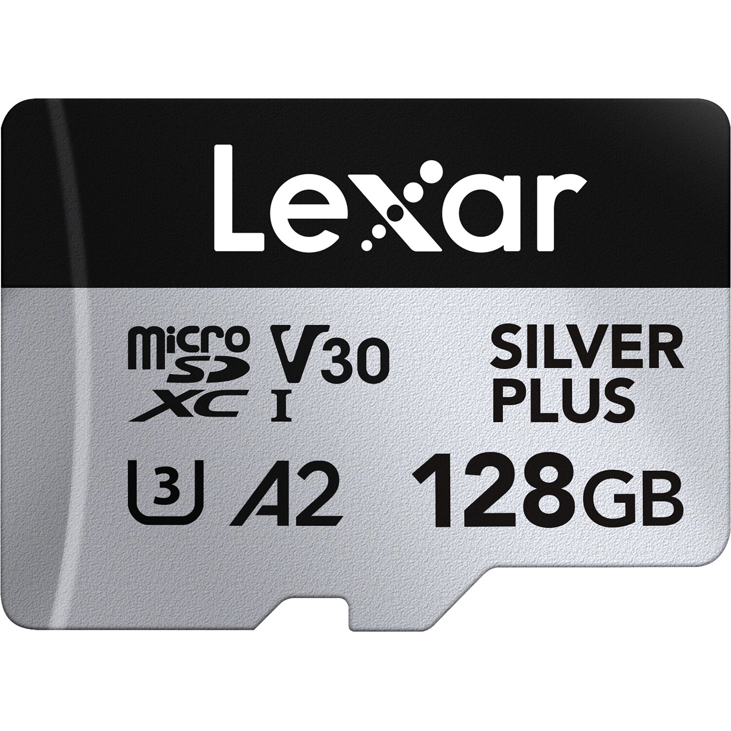 Lexar Profesional Silver Plus Card de Memorie microSDXC 128GB UHS-I V30