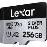 LexarProfesionalSilverPlusCarddeMemoriemicroSDXC256GBUHSIV30