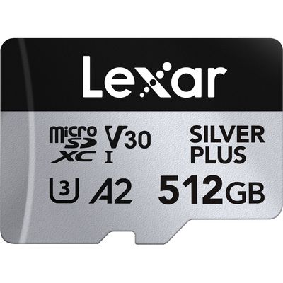 Lexar Profesional Silver Plus 1066x  Card de Memorie microSDXC 512GB UHS-I V30