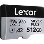 LexarProfesionalSilverPlus1066xCarddeMemoriemicroSDXC512GBUHSIV30