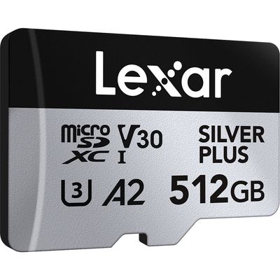 Lexar Profesional Silver Plus 1066x  Card de Memorie microSDXC 512GB UHS-I V30