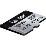 LexarProfesionalSilverPlus1066xCarddeMemoriemicroSDXC512GBUHSIV30