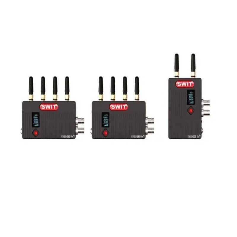 Swit-FLOW500-Sistem-Video-Wireless-SDI-HDMI-1080p60-150m-Tx-2Rx