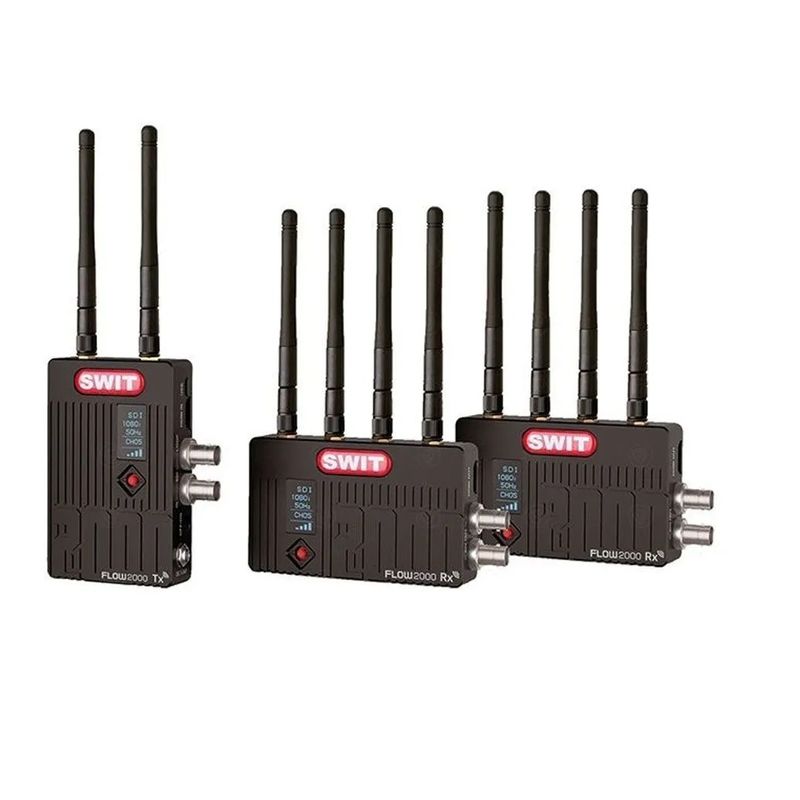 SwitFLOW2000Tx2RxSistemVideoWireless600m