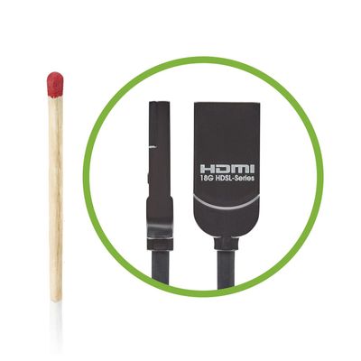 Sommer Cable Cablu HDMI UltraSlim HighSpeed 4K 18G 0,75m