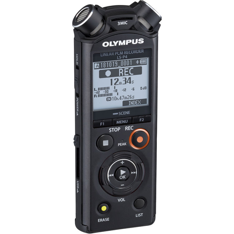osciloscoape digitale Resigilat: Olympus LS-P4 - Reportofon digital FLAC/ PCM - RS125040514-1