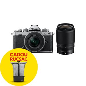 Nikon Z fc Aparat Foto Mirrorless Kit Obiectiv DX 16-50mm f/3.5-6.3 VR + DX 50-250mm VR