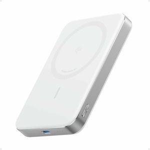 Anker Acumulator Extern Magnetic Wireless MagGo 10000 mAh Ultra-Slim Qi2 15W Alb