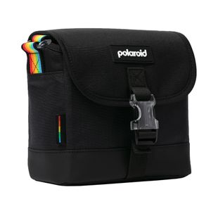 Polaroid Spectrum Box Geanta Foto Negru Curea Multicolor