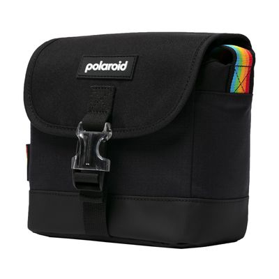 Polaroid Spectrum Box Geanta Foto Negru Curea Multicolor