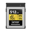 Lexar Pro Gold Card de Memorie CFexpress 4.0 Tip B 512GB