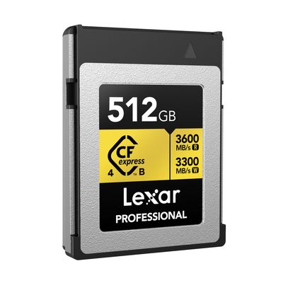 Lexar Pro Gold Card de Memorie CFexpress 4.0 Tip B 512GB