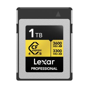 Lexar Pro Gold Card de Memorie CFexpress 4.0 Tip B 1TB