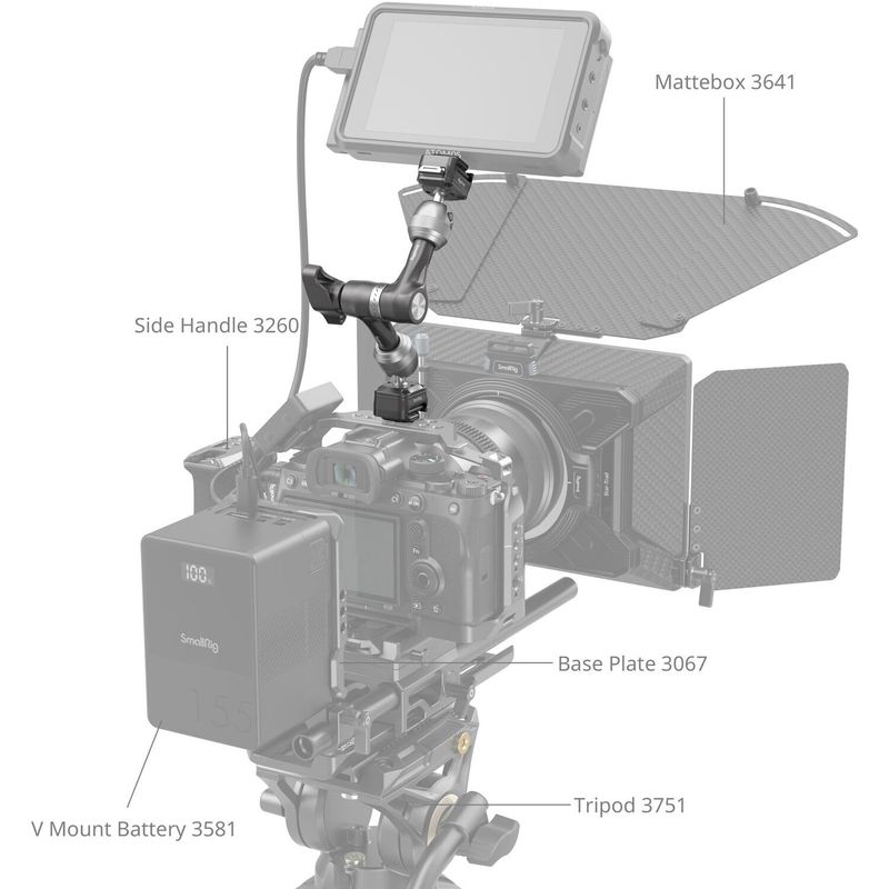 SmallRig-4490-HawkLock-H21-Magic-Arm-cu-Rozeta-cu-Eliberare-Rapida-178-cm.6