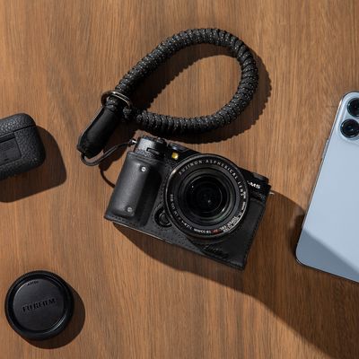 SmallRig 4879 Kit Half Case din Piele pentru FUJIFILM X-M5 Negru