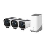 AnkerHomebase3SistemSupraveghereVideoWirelesscu3CamereVideoeufyCamS3ProPanouSolarIntegrat