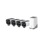 AnkerHomebase3SistemSupraveghereVideoWirelesscu4CamereVideoeufyCamS3ProPanouSolarIntegrat