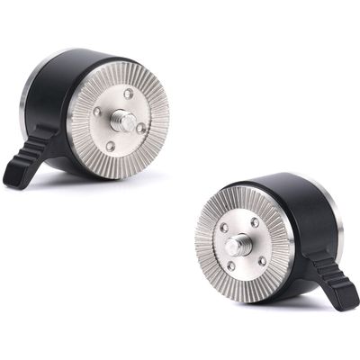 Tilta 2 x Adaptor Rozeta Ajustabil Rapid Negru
