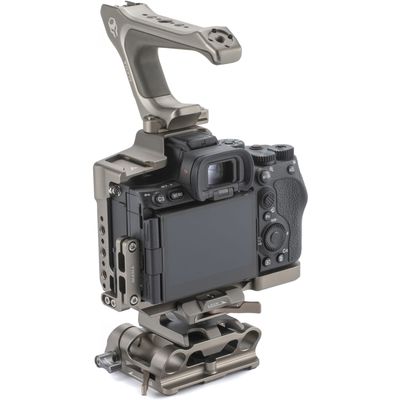Tilta  Kit Half Cage Pro pentru Sony a7R V Titanium Gri