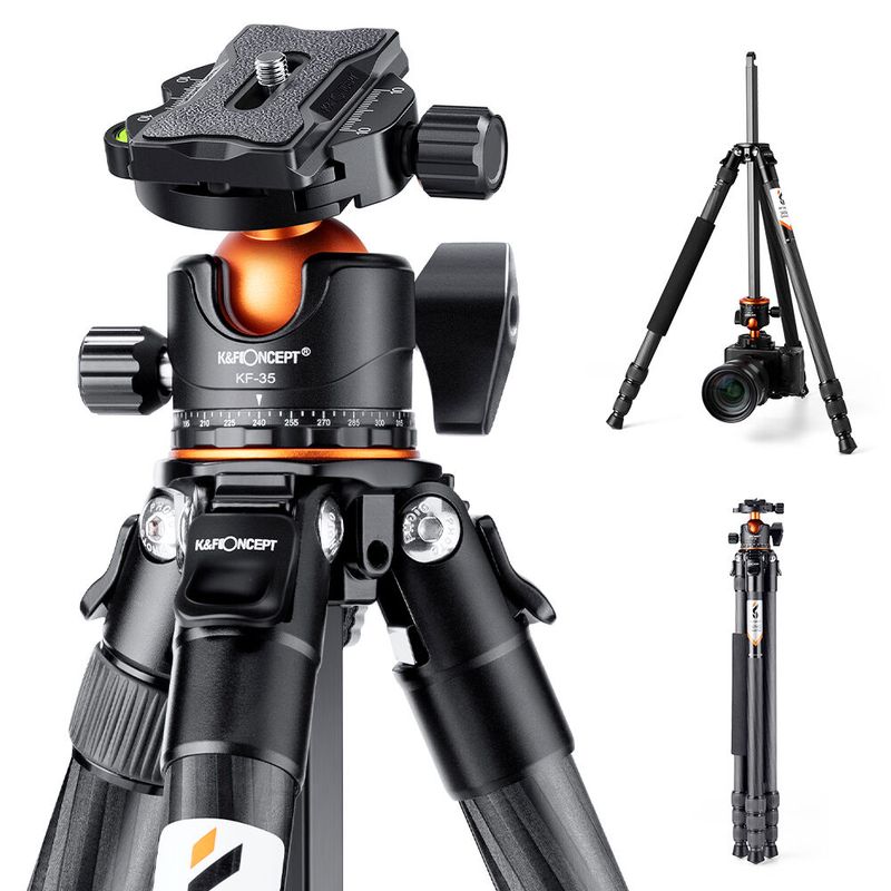KFA254C4BH35LTrepiedFibraCarbon17mpentruDSLR