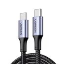 Ugreen Cablu USB-C la USB-C 100W Super Fast Power Delivery 2m Negru