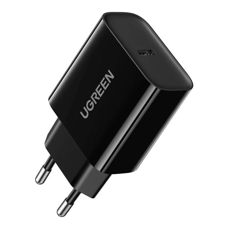 Ugreen-Incarcator-Retea-20W-USB-C-PD-Negru