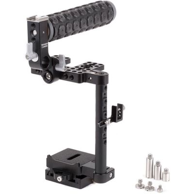 Wooden Camera Unified DSLR Cage cu Grip de Cauciuc