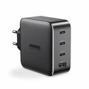 Ugreen Nexode Incarcator Retea 100W GaN Fast Charging 3x USB-C 1x USB-A Negru
